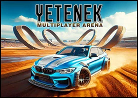 Yetenek Multiplayer Arena - Önlü ve arkalı ters takla gibi inanılmaz hareketler yapabileceğiniz serbest sürüş yarışmasında tek başınıza mücadele edin