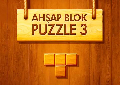 Ahşap Blok Puzzle 3