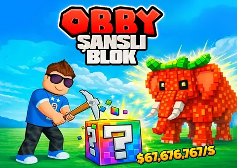 Obby Şanslı Blok